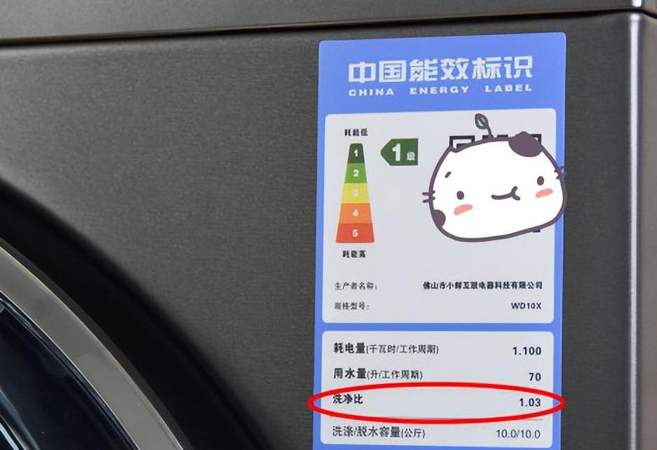洗衣机品的洗净比是什么意思
