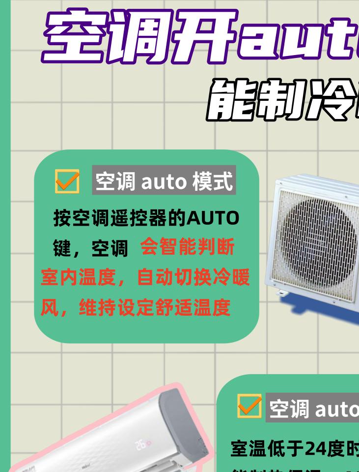 auto空调是什么意思，有个超酷的功能！它能自己调节室内的温度